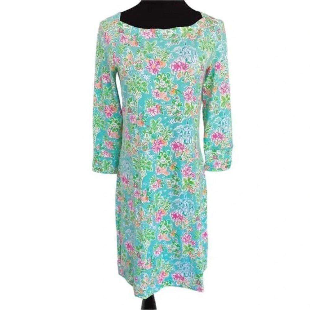 Lilly‎ Pulitzer Lilly Loves Disney Sophie Dress 3/4 Sleeve - Picture 8 of 8